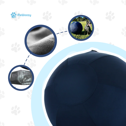Nylon Dog Toy Ball – For Active Four-Legged Friends