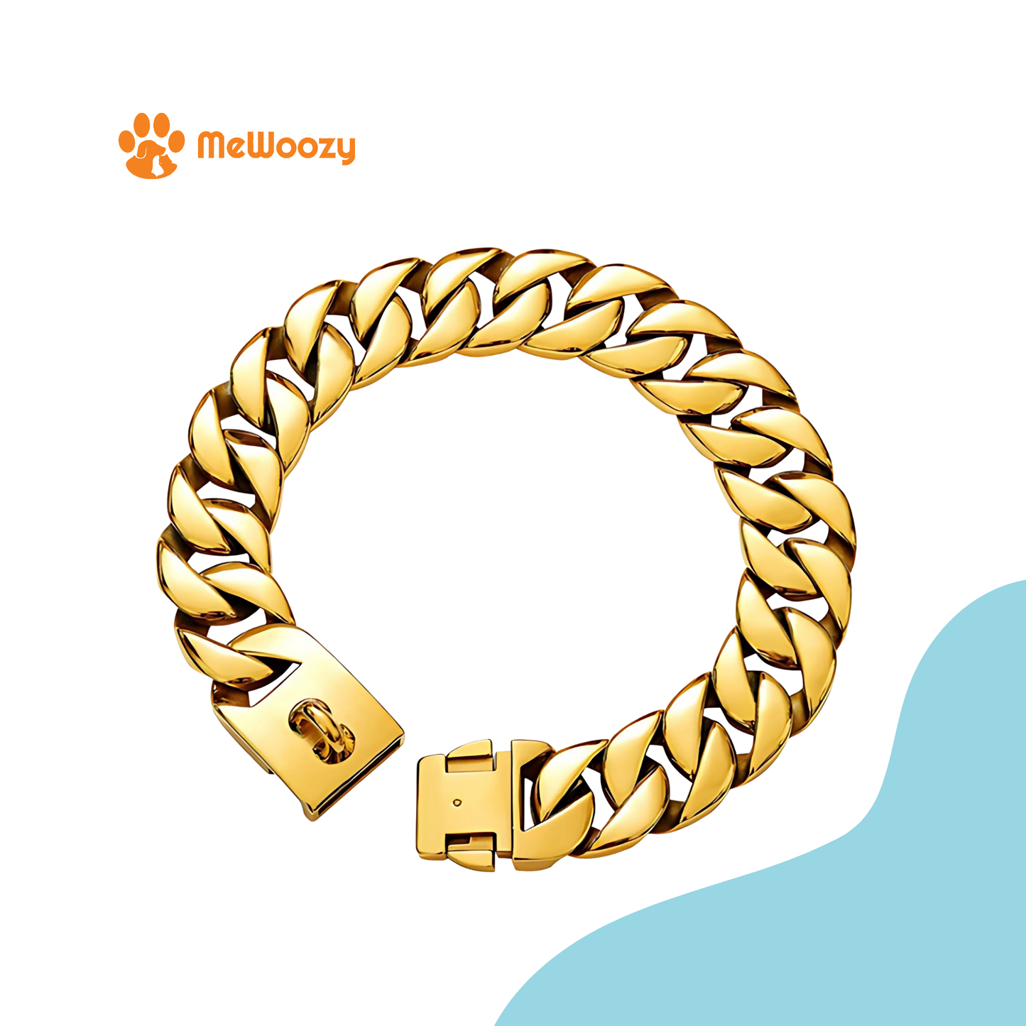 Dog Necklace with Cuban Link – For Extra Style