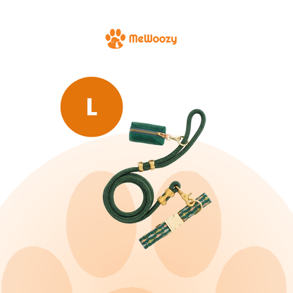 Honden Wandelset Met Poepzakhouder – Voor Stijlvol Uitlaten