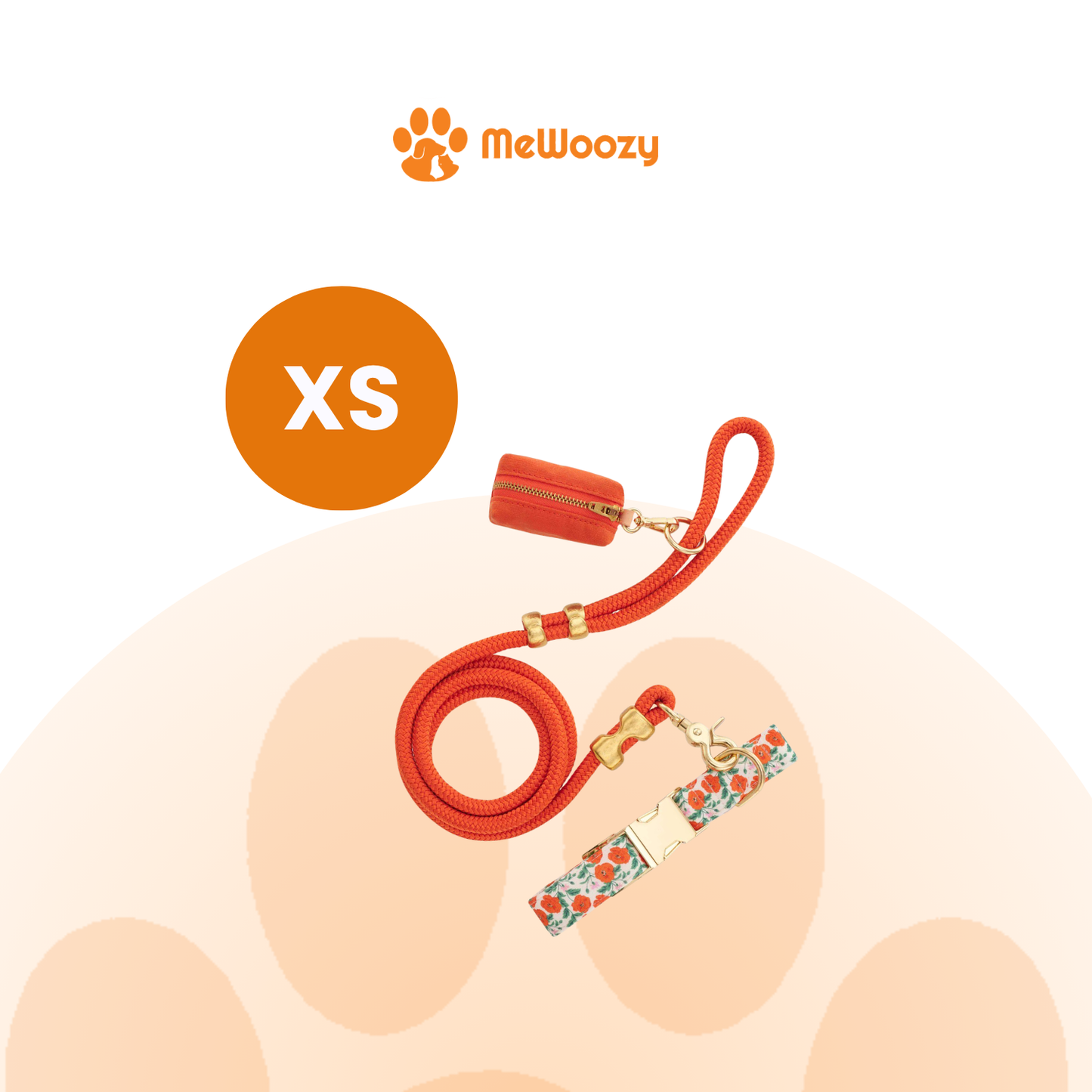 Honden Wandelset Met Halsband En Poepzakhouder – Voor Samen Uit
