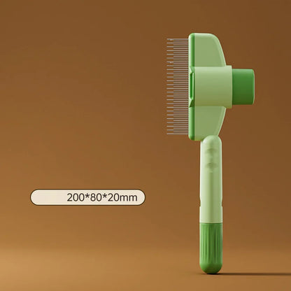 Groene borstel met afmetingen 200 bij 80 bij 20 millimeter
