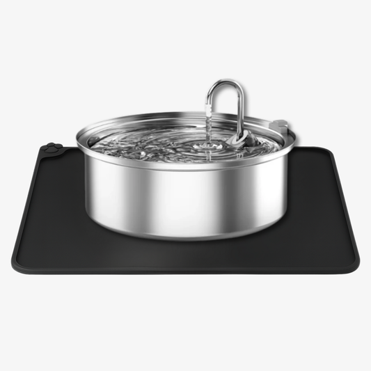 Anti-splash mat for drinking fountain – keep floor dry and tidy