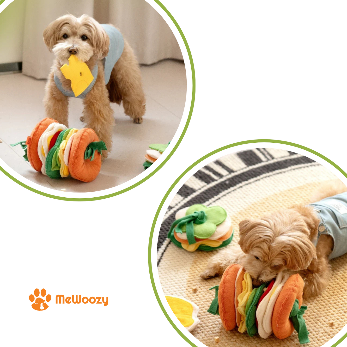 Snuffelhamburger Voor Honden – Voor Slim Spel En Vermaak