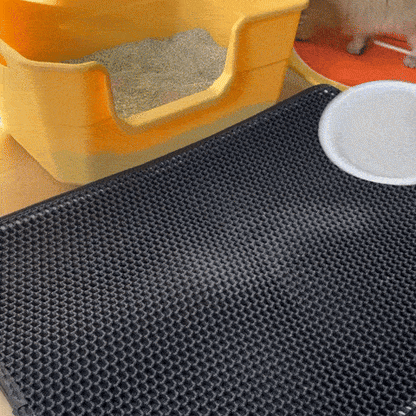 XL Kattenbak Mat Dubbel Laags – Voor Minder Korrels In Huis
